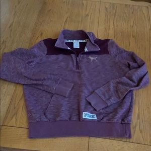 Burgundy PINK pullover, small